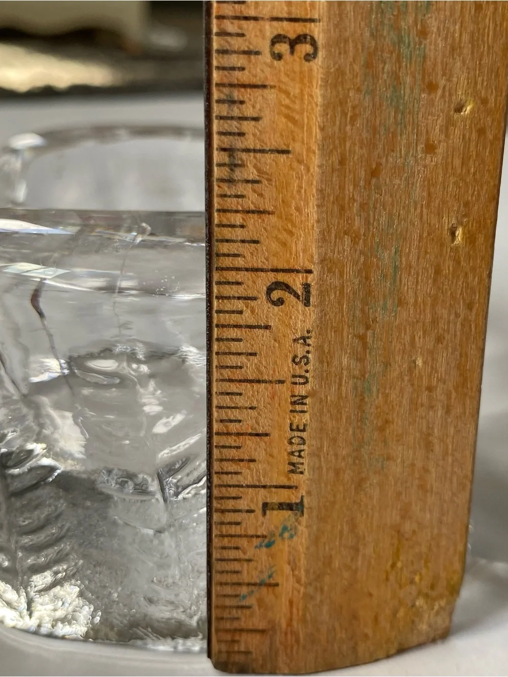 Not sure if these are candle holder or ashtray Vintage MCM Swedish Ice Glass